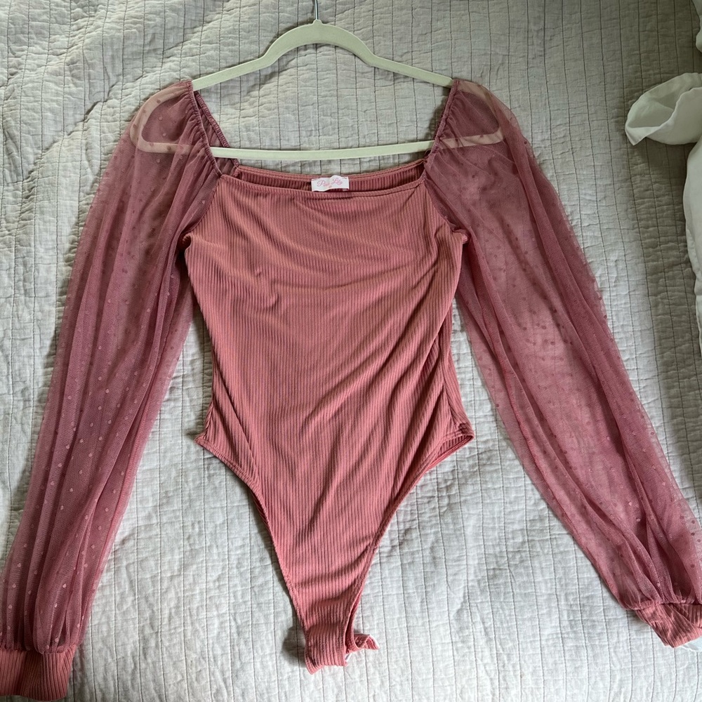 Body suit, worn once
